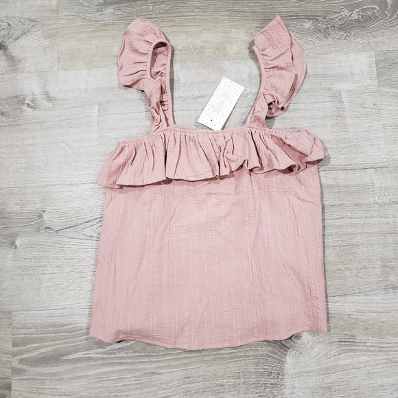 Sienna Sky Tops - Sienna Sky light pink top size small